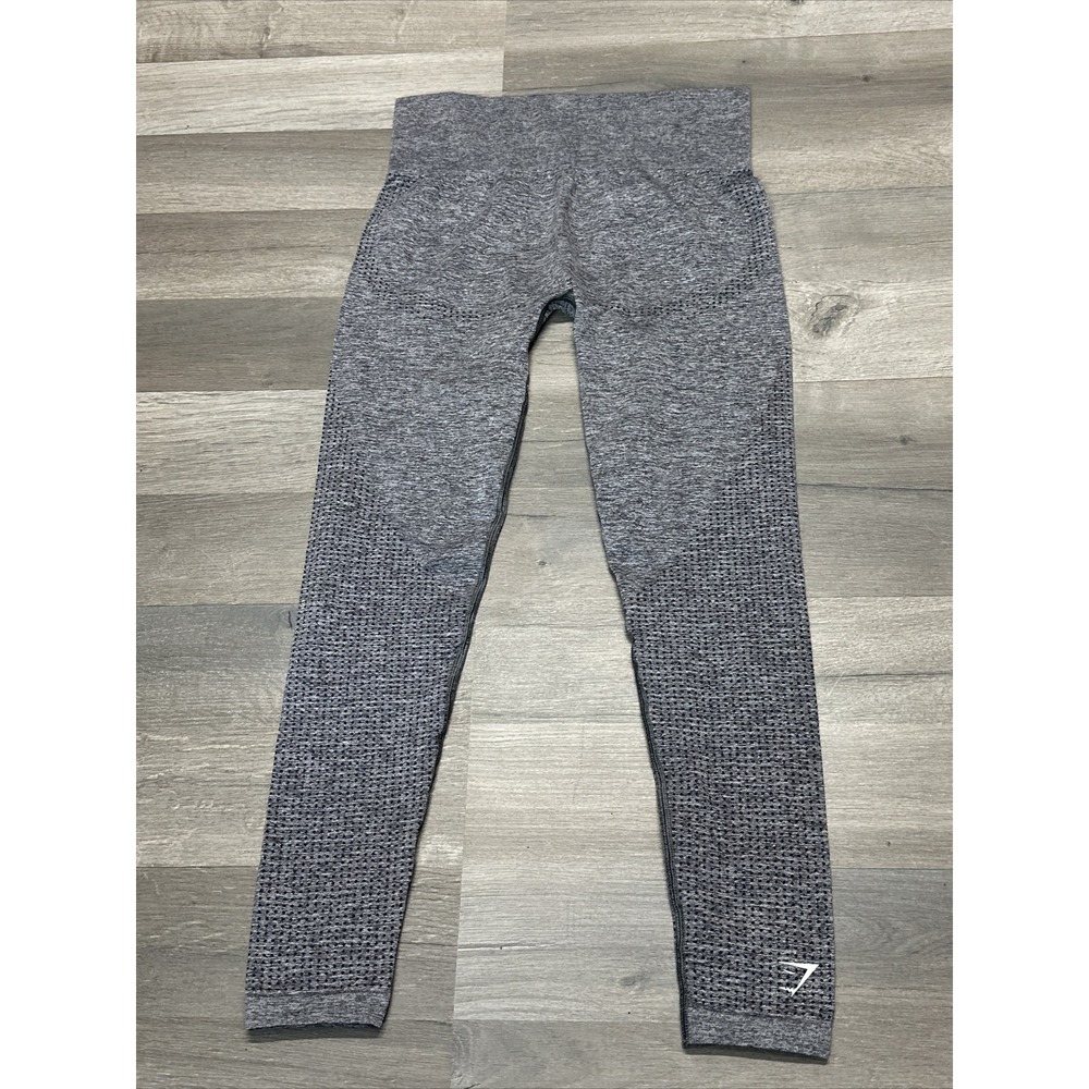 Gymshark Women's Vital Seamless 2.0 Leggings Gray  - Size S - Picture 2 of 7
